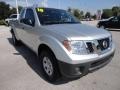 2010 Radiant Silver Metallic Nissan Frontier XE King Cab  photo #11