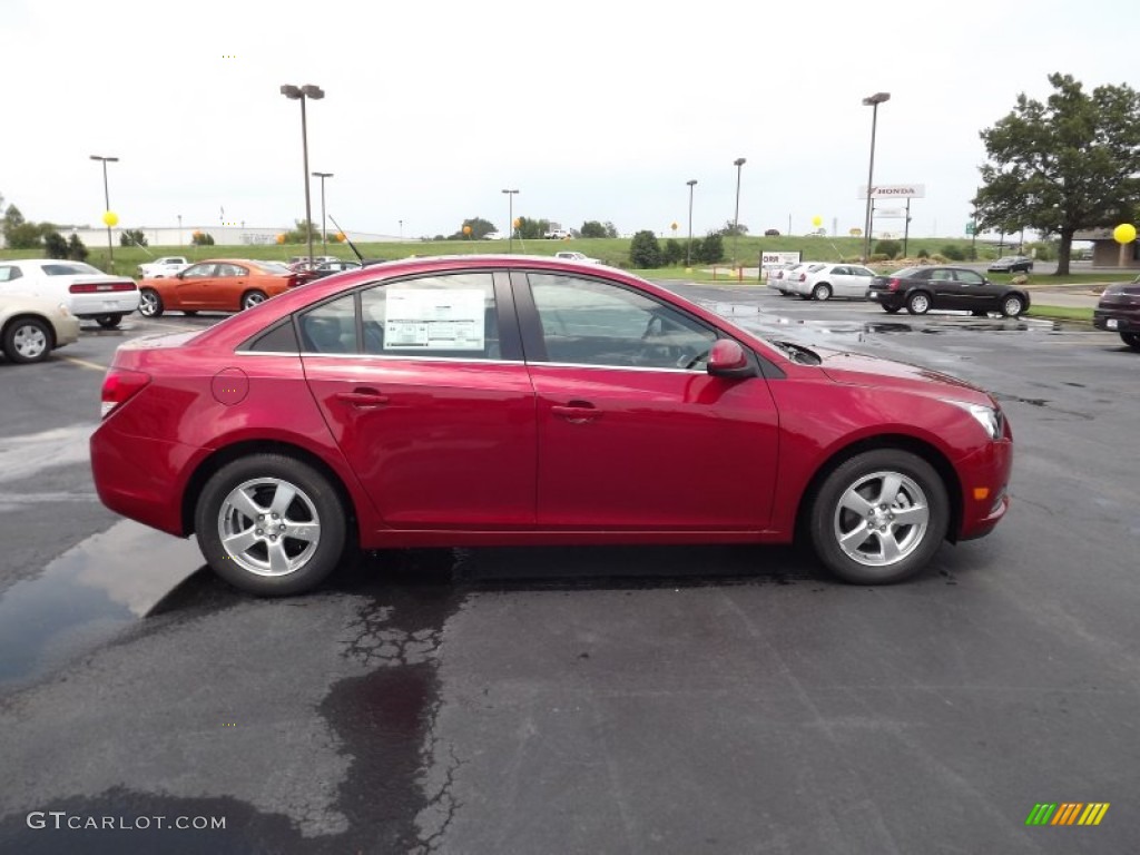 Crystal Red Metallic 2012 Chevrolet Cruze LT Exterior Photo #53274415