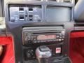 1986 Chevrolet Corvette Red Interior Audio System Photo