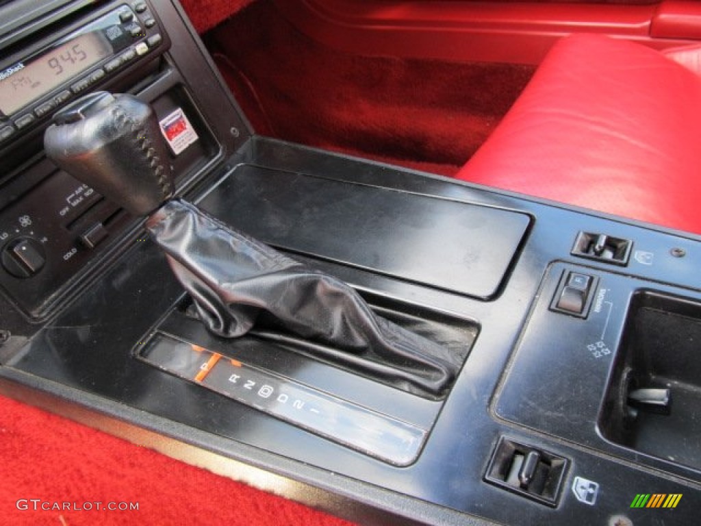 1986 Corvette Convertible - Black / Red photo #12