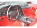 Red Prime Interior Photo for 1993 Chevrolet Corvette #53276890