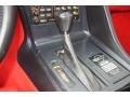 1993 Chevrolet Corvette Red Interior Transmission Photo