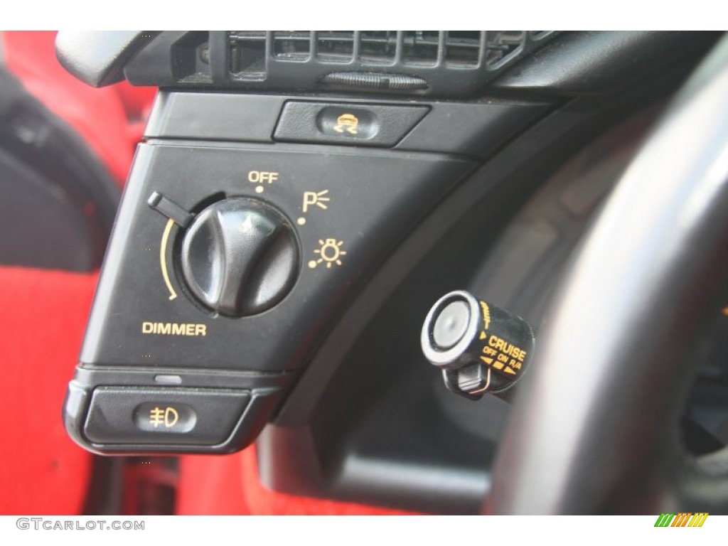 1993 Chevrolet Corvette Coupe Controls Photo #53276935