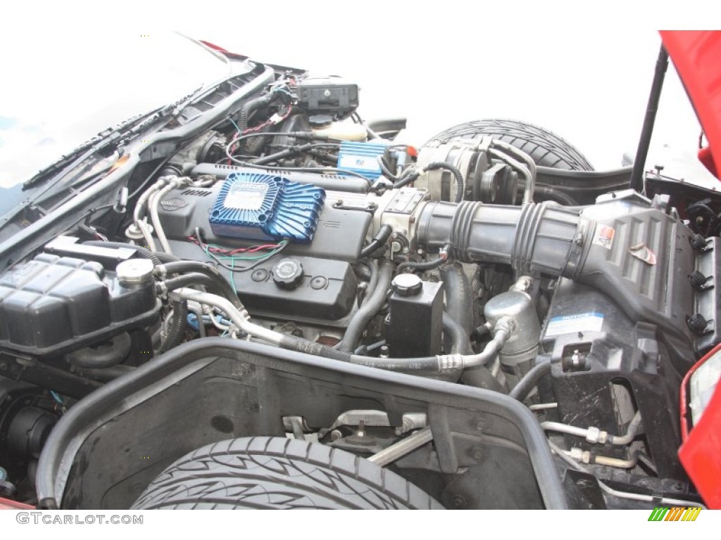 1993 Chevrolet Corvette Coupe 5.7 Liter OHV 16-Valve LT1 V8 Engine Photo #53276977