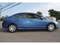 Atomic Blue Metallic 2006 Honda Civic LX Sedan Exterior