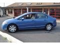 Atomic Blue Metallic 2006 Honda Civic LX Sedan Exterior