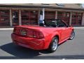 1999 Laser Red Metallic Ford Mustang V6 Convertible  photo #3