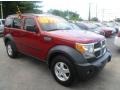 2007 Inferno Red Crystal Pearl Dodge Nitro SXT  photo #5