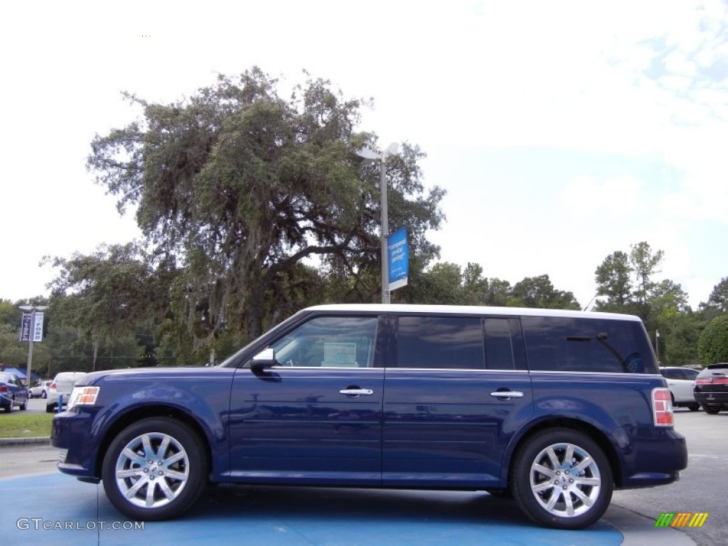 Dark Blue Pearl Metallic 2012 Ford Flex Limited Exterior Photo #53280360