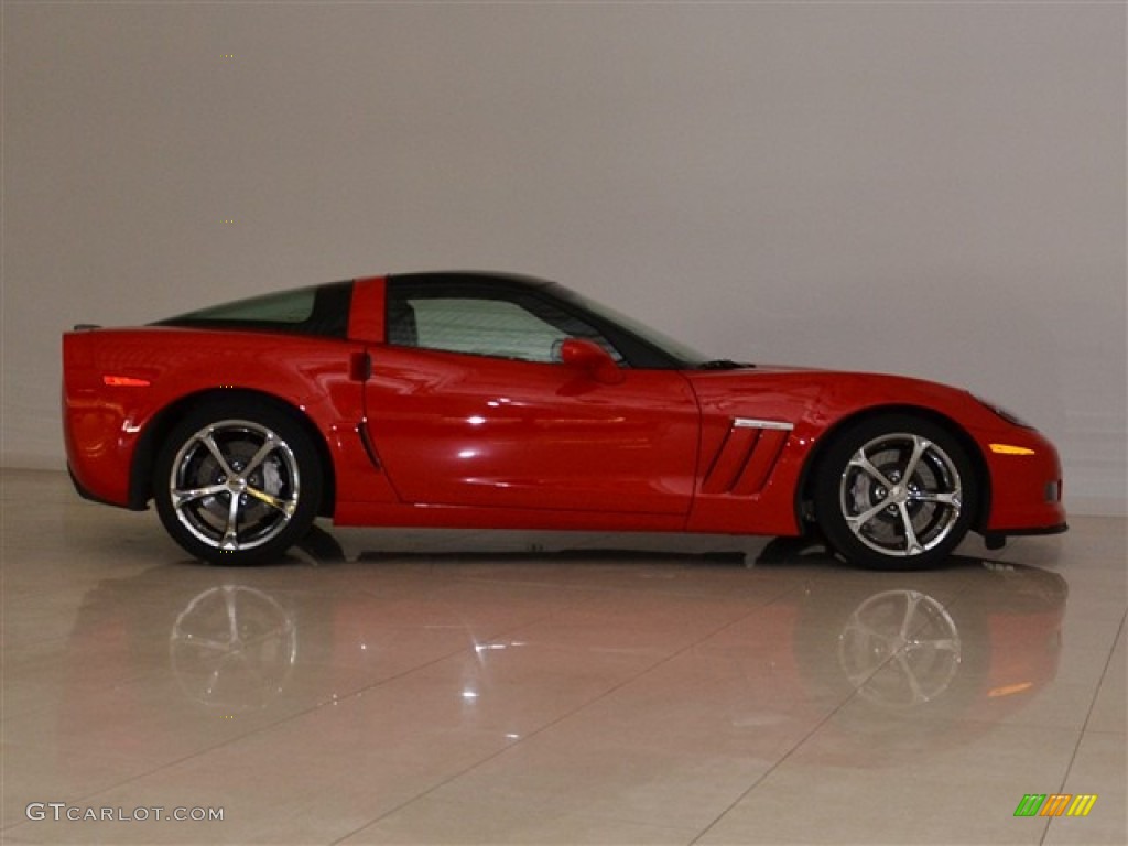 2010 Corvette Grand Sport Coupe - Torch Red / Ebony Black photo #8