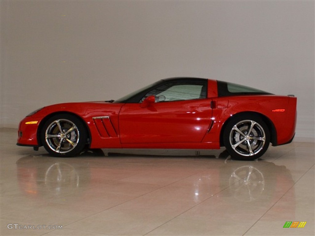 2010 Corvette Grand Sport Coupe - Torch Red / Ebony Black photo #9