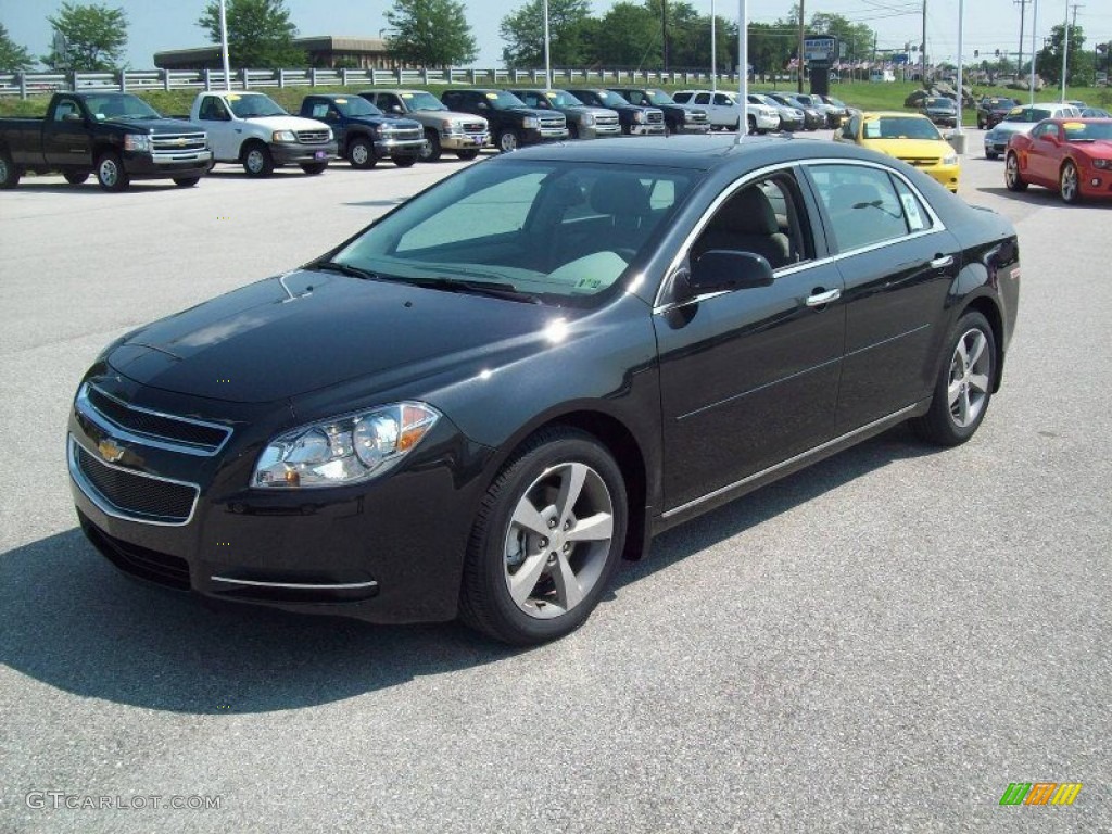 Black Granite Metallic 2012 Chevrolet Malibu LT Exterior Photo #53280513