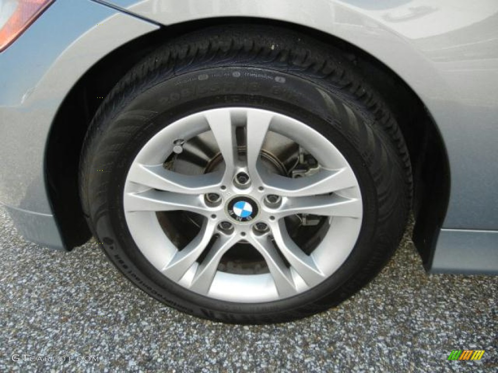 2008 3 Series 328i Sedan - Arctic Metallic / Beige photo #11