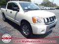 Blizzard White 2011 Nissan Titan SV Crew Cab