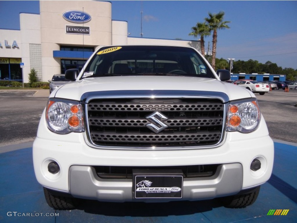 2009 Equator Premium Extended Cab - Glacier White / Graphite photo #8