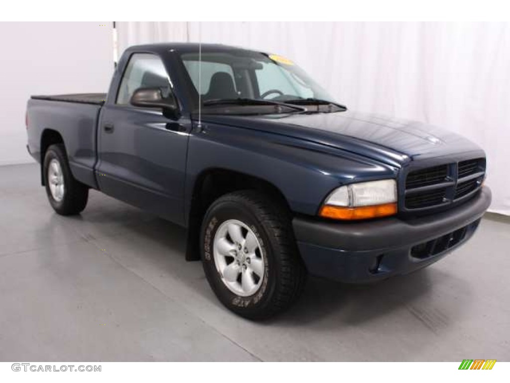 Patriot Blue Pearl 2003 Dodge Dakota Regular Cab Exterior Photo #53282031