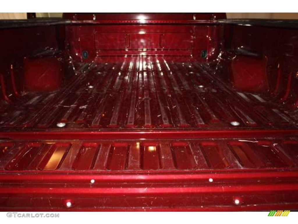 2007 F350 Super Duty Lariat Crew Cab 4x4 - Dark Toreador Red Metallic / Tan photo #21