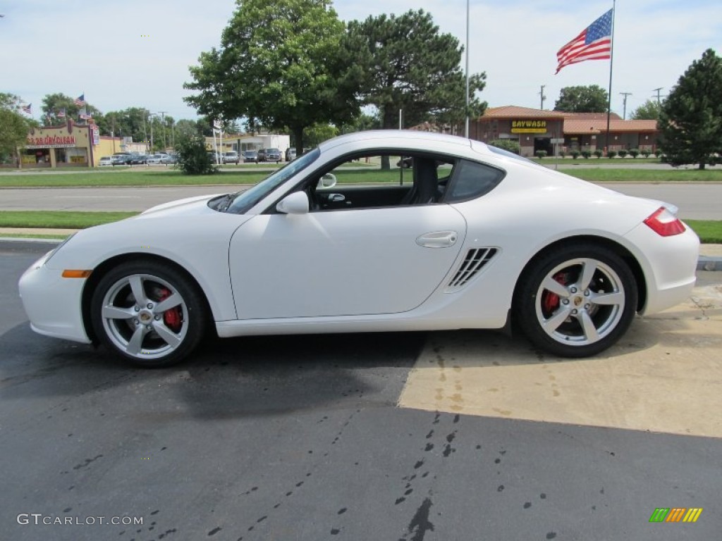 Carrara White 2008 Porsche Cayman S Exterior Photo #53283822