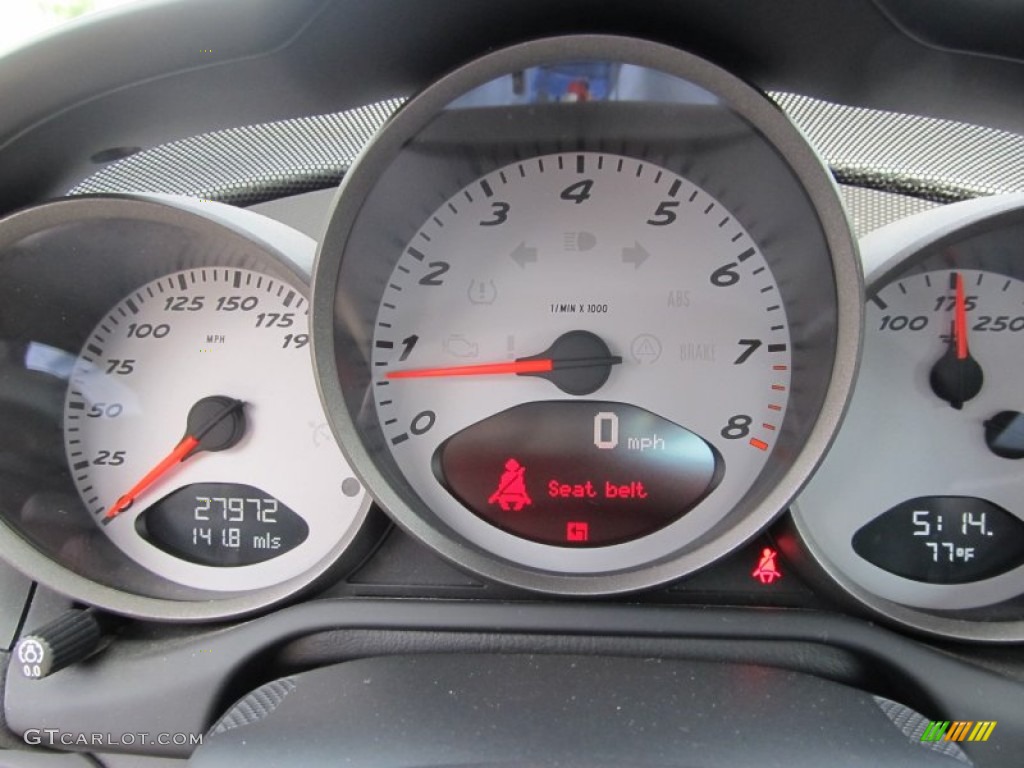 2008 Porsche Cayman S Gauges Photo #53283960