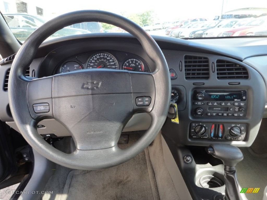 2000 Chevrolet Monte Carlo LS Dark Pewter Steering Wheel Photo #53284251