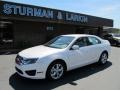 2012 White Platinum Tri-Coat Ford Fusion SE  photo #1