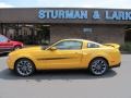 2012 Yellow Blaze Metallic Tri-Coat Ford Mustang C/S California Special Coupe  photo #2