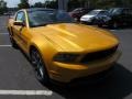 2012 Yellow Blaze Metallic Tri-Coat Ford Mustang C/S California Special Coupe  photo #6