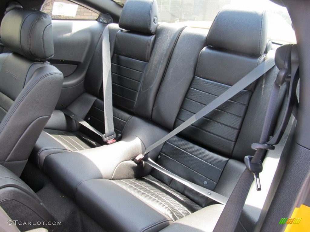 Charcoal Black/Carbon Black Interior 2012 Ford Mustang C/S California Special Coupe Photo #53287011