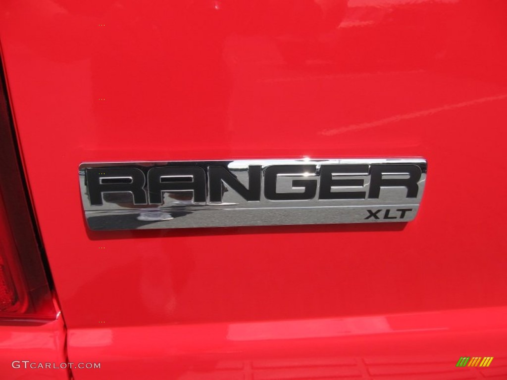 2011 Ranger XLT SuperCab 4x4 - Torch Red / Medium Dark Flint photo #4