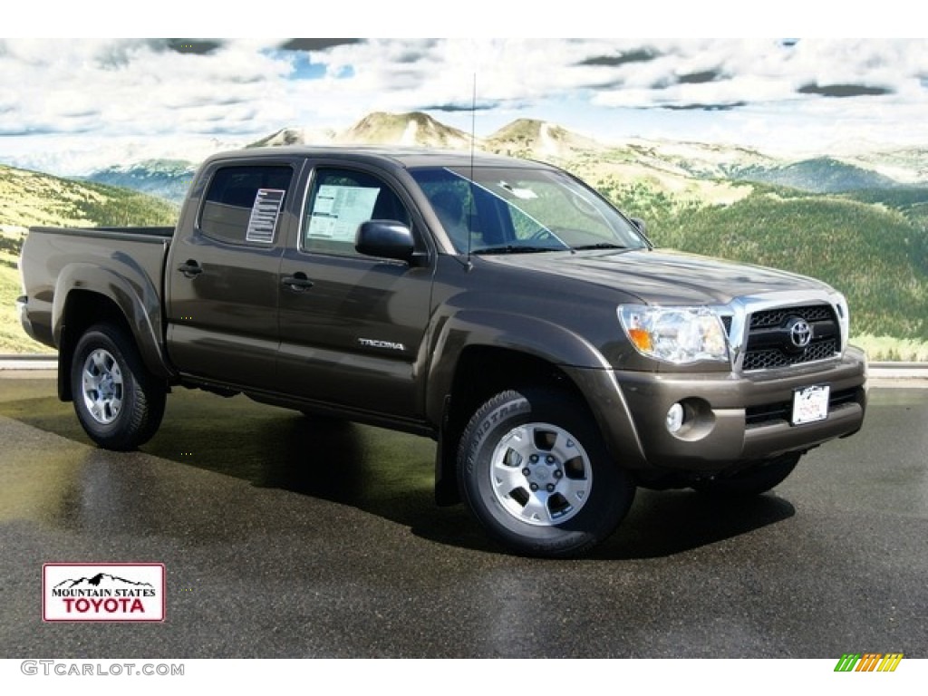 2011 Tacoma V6 SR5 Double Cab 4x4 - Magnetic Gray Metallic / Graphite Gray photo #1