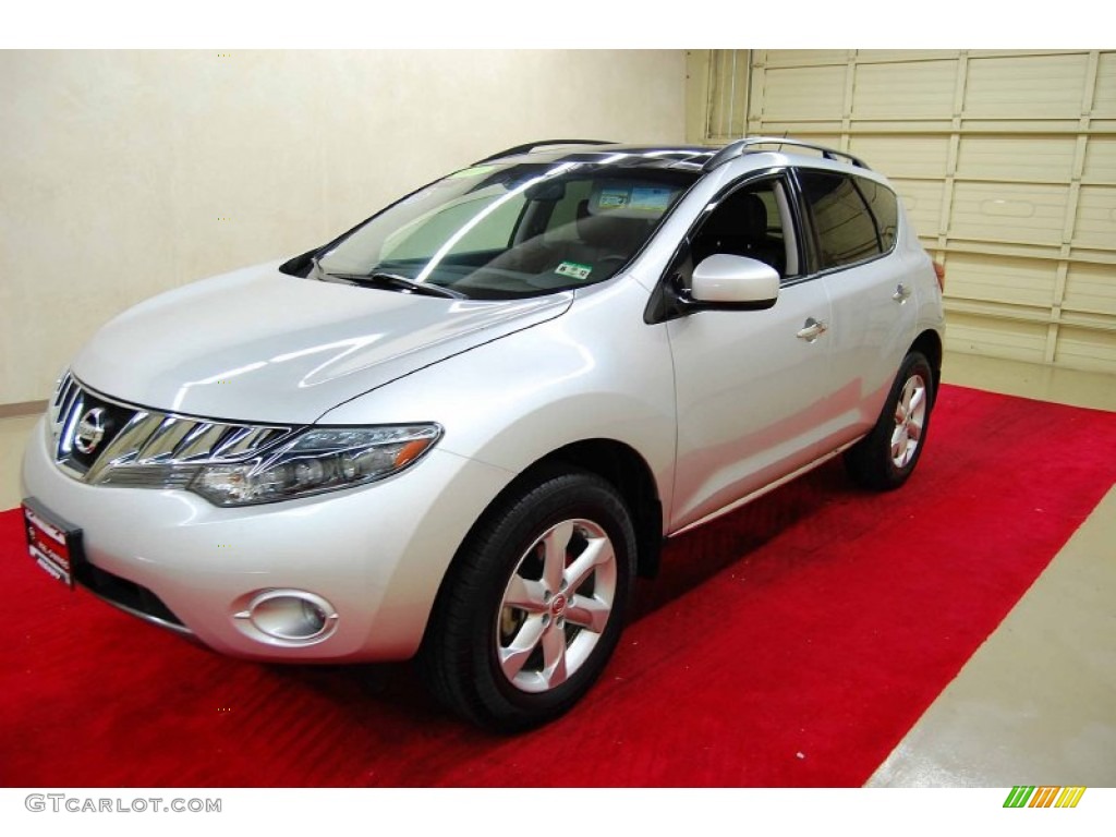 2010 Murano SL AWD - Brilliant Silver Metallic / Black photo #3