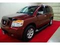 2010 Tuscan Sun Red Pearl Nissan Armada SE  photo #3