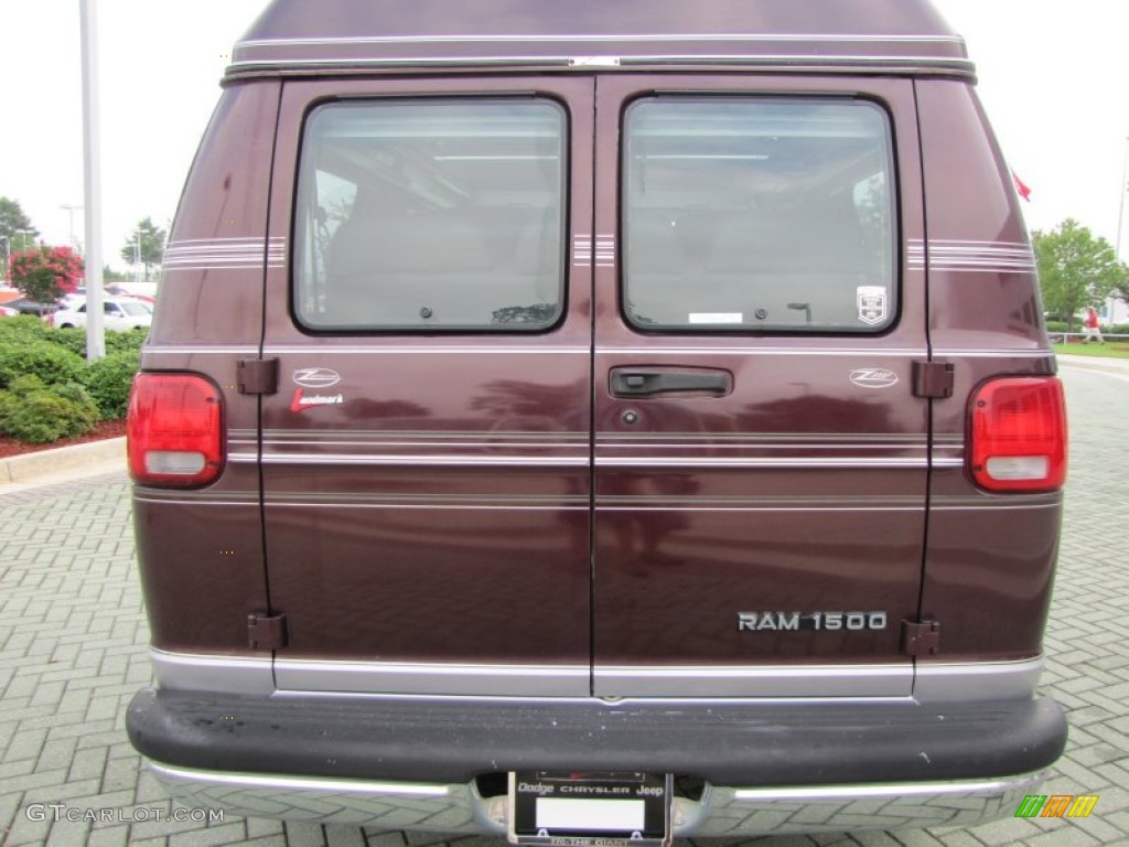 1999 Ram Van 1500 Passenger Conversion - Director Red Metallic / Mist Gray photo #4