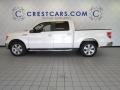 2010 Oxford White Ford F150 Lariat SuperCrew  photo #1