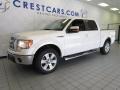 2010 Oxford White Ford F150 Lariat SuperCrew  photo #7