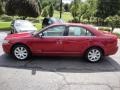 2009 Vivid Red Metallic Lincoln MKZ Sedan  photo #2