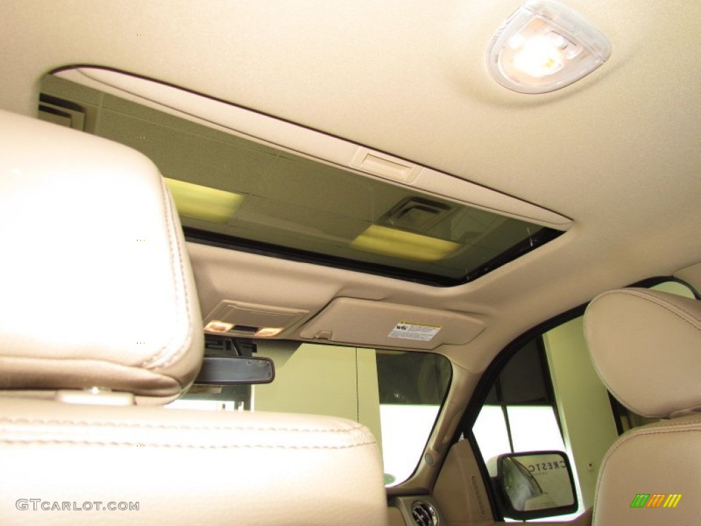 2010 F150 Lariat SuperCrew - Oxford White / Tan photo #17