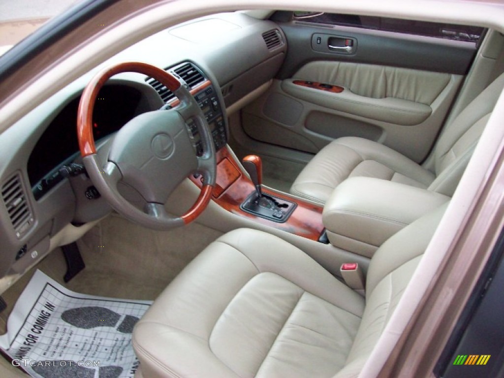 Ivory Interior 1998 Lexus LS 400 Photo #53293269