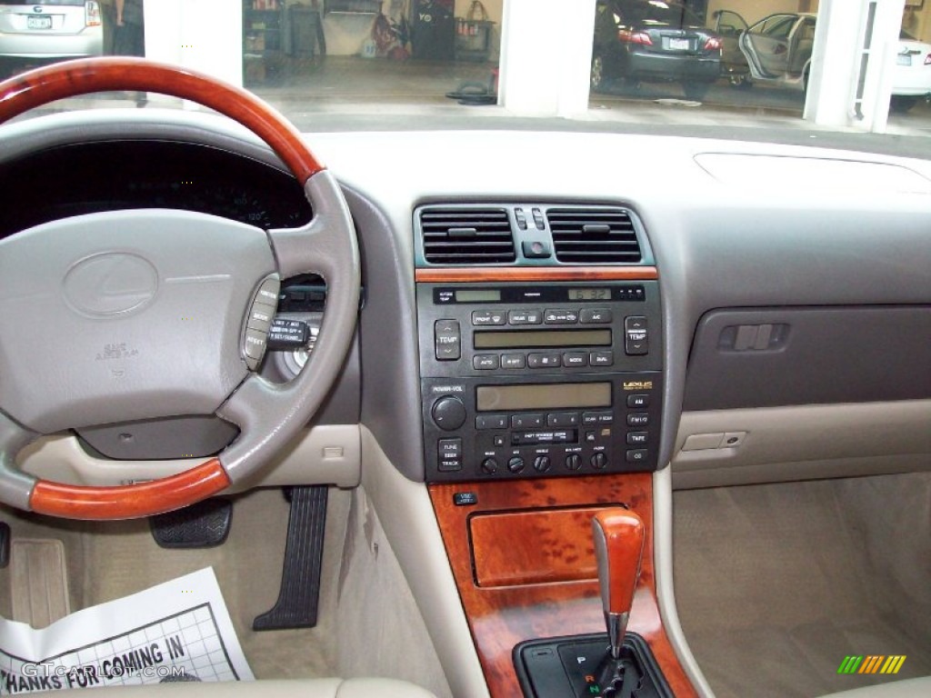 1998 Lexus LS 400 Ivory Dashboard Photo #53293299
