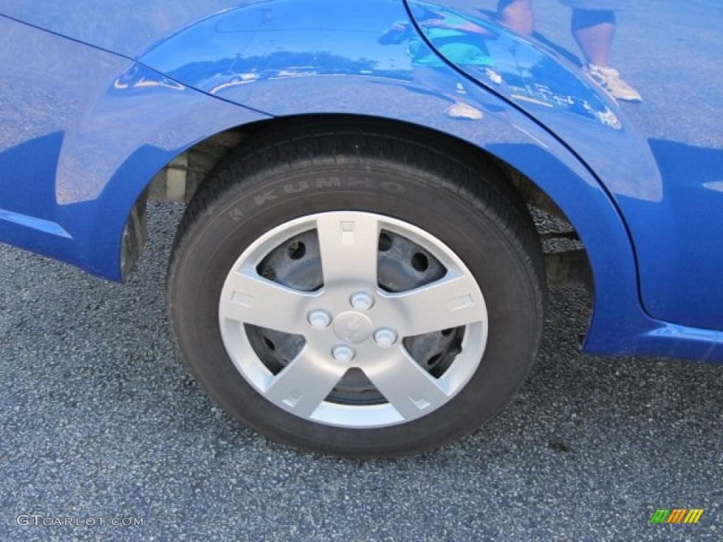 2010 Aveo LT Sedan - Bright Blue / Charcoal photo #3