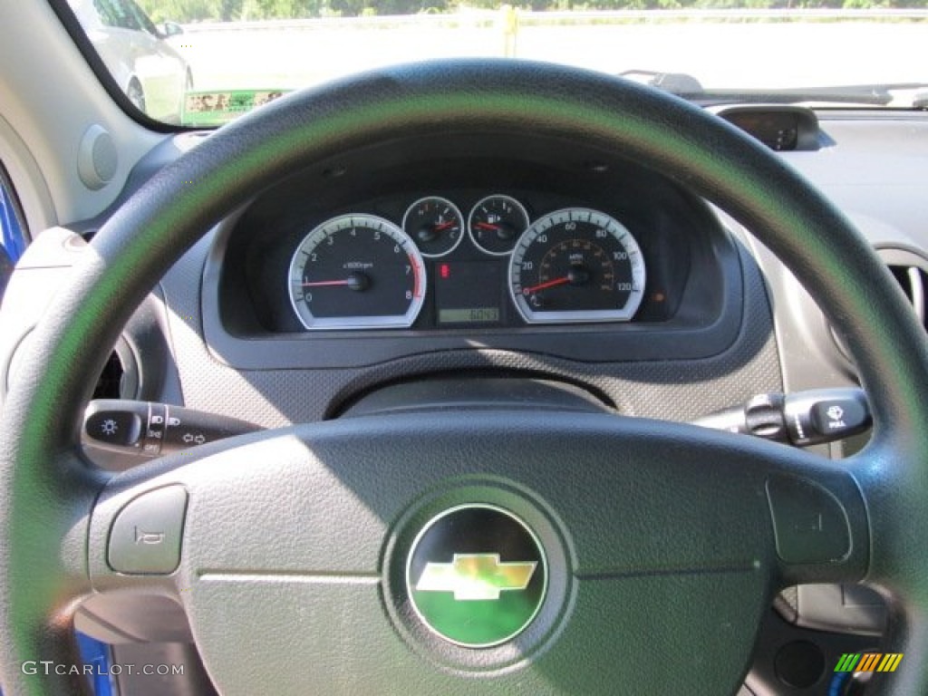2010 Aveo LT Sedan - Bright Blue / Charcoal photo #17