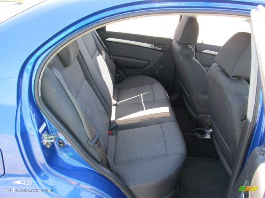 2010 Aveo LT Sedan - Bright Blue / Charcoal photo #20