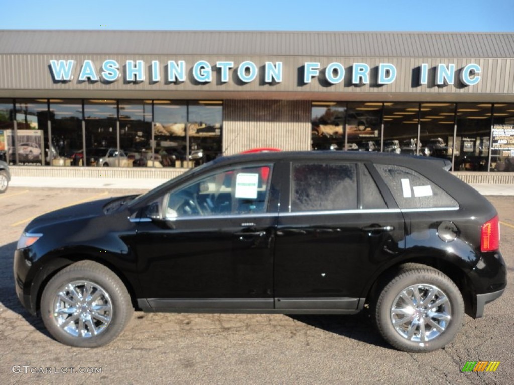 2012 Edge Limited AWD - Black / Charcoal Black photo #1
