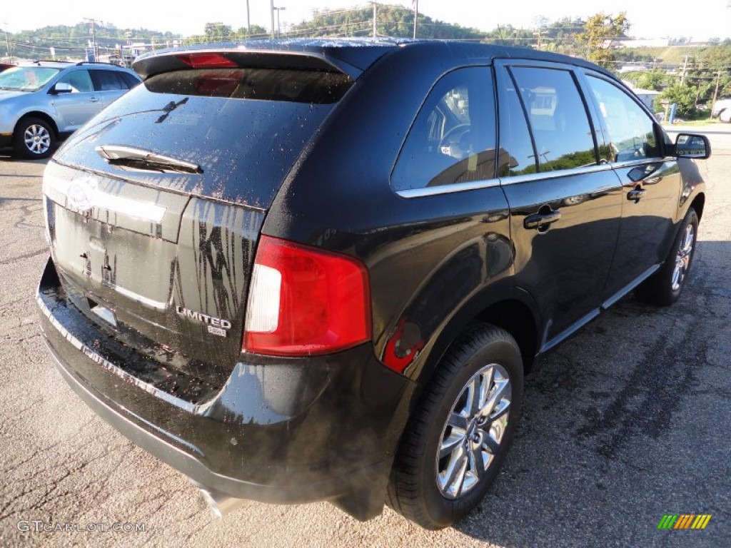 2012 Edge Limited AWD - Black / Charcoal Black photo #4