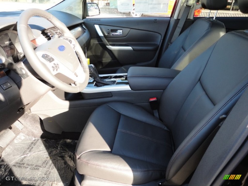 Charcoal Black Interior 2012 Ford Edge Limited AWD Photo #53294187