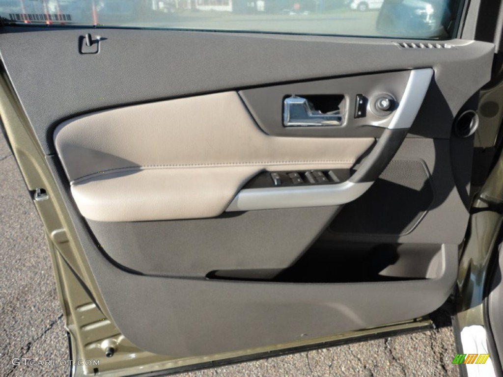2012 Ford Edge SEL AWD Medium Light Stone Door Panel Photo #53294547