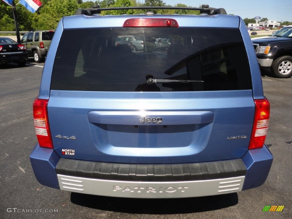 2007 Patriot Limited 4x4 - Marine Blue Pearl / Pastel Slate Gray photo #4