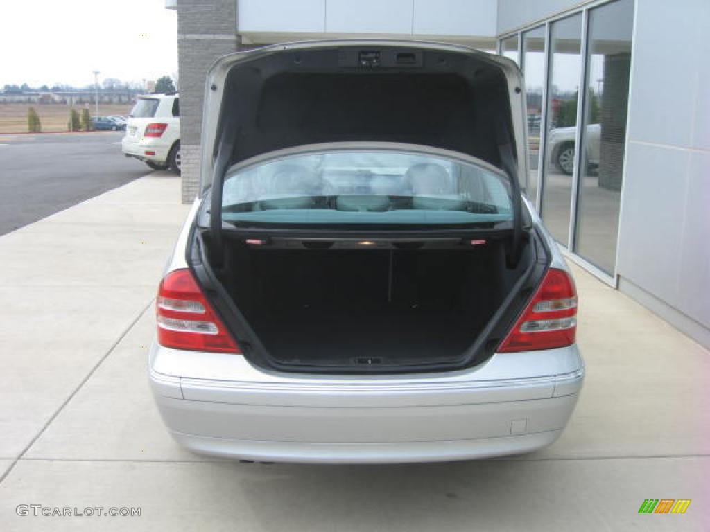 2001 C 320 Sedan - Brilliant Silver Metallic / Ash photo #15