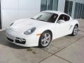 2007 Carrara White Porsche Cayman S  photo #1