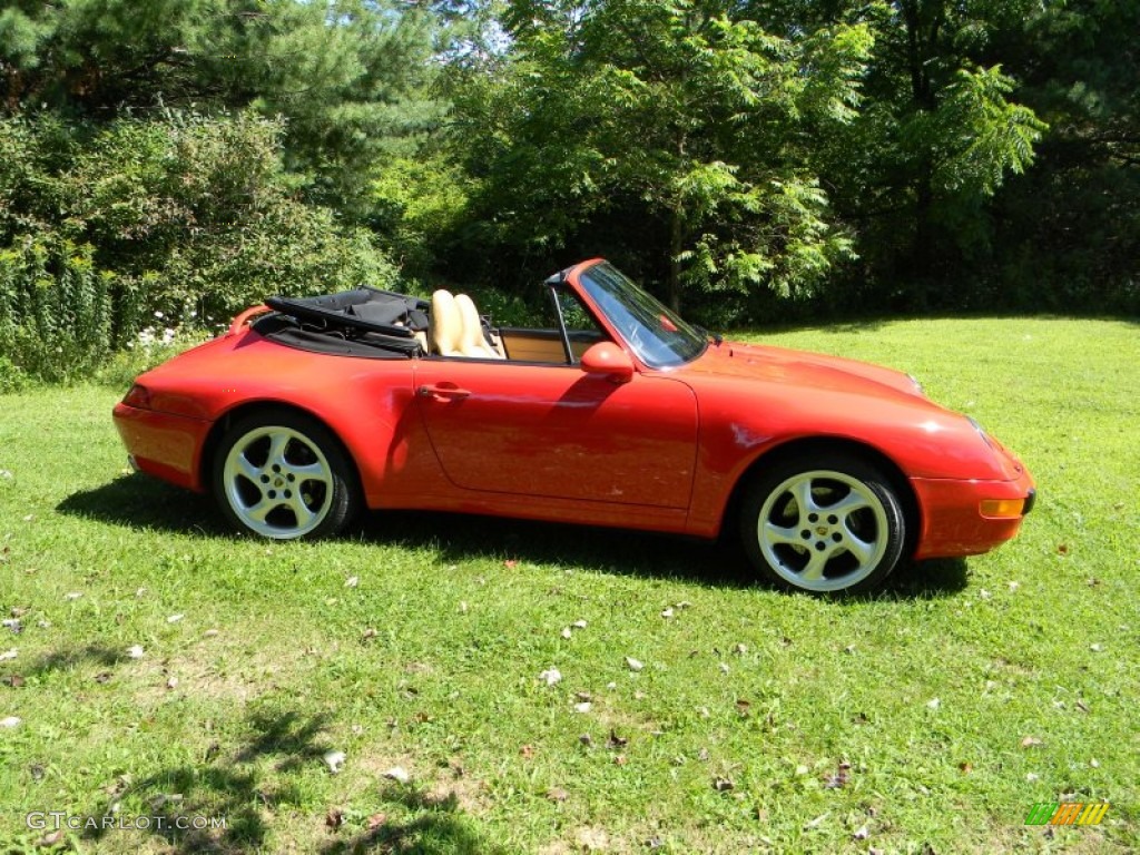 Guards Red 1997 Porsche 911 Carrera Cabriolet Exterior Photo #53295570